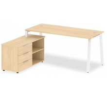 Стол письменный Metal System БА.РС-СТС-2.4 (L)