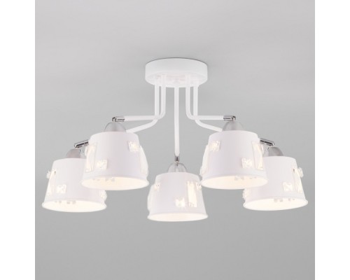 Потолочная люстра Eurosvet Benna 70105/5 белый