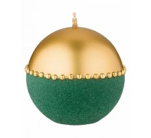 Свеча декоративная (10x10 см) Новый год