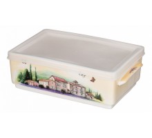 Блюдо с крышкой (20.5x12 см) Лаванда 104-731