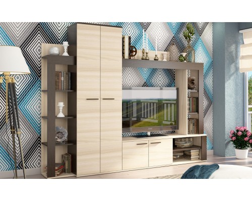 Стенка-горка Осло СТЛ.238.00 дуб феррара, ясень шимо светлый