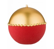 Свеча декоративная (10x10 см) Новый год