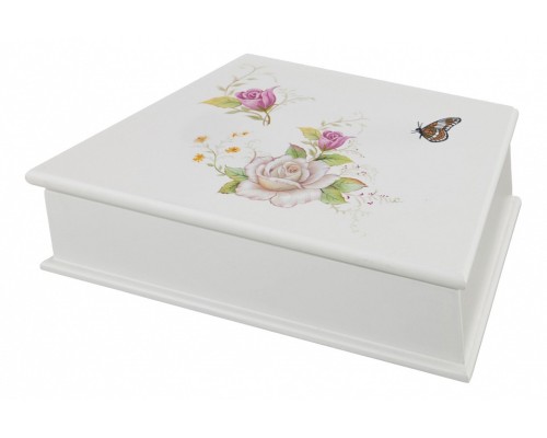 Шкатулка для украшений (14x22x5 см) Цветочная Симфония 255-140