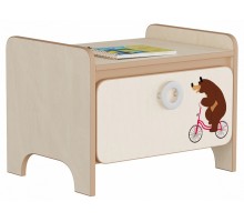 Тумбочка Маша и медведь Happy Days