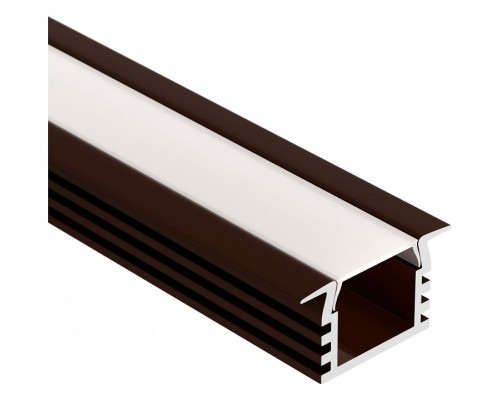 Профиль встраиваемый Arlight PDS-F-2000 ANOD Brown Deep 017653