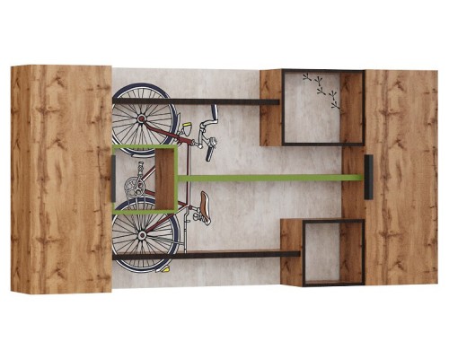 Полка навесная Простоквашино Лофт