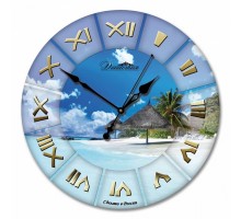 Настенные часы (33x33x4 см) Море 01-019