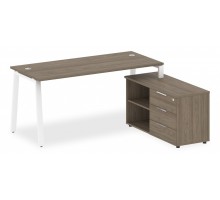 Стол письменный Metal System БА.РС-СТС-2.4 (R)