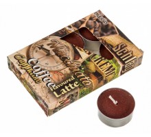 Набор из 6 свечей ароматических (4x2 см) Кофе 348-492