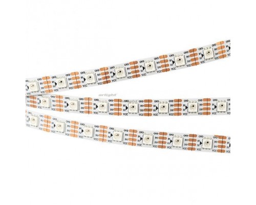 Лента светодиодная Arlight SPI-5000-RAM-5060-60 12V Cx1 RGB-Auto (10mm, 8W/m, IP20) 027049(1)