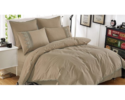 Постельное белье евростандарт Cotton Lace