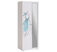 Шкаф платяной Гламур MDG-002