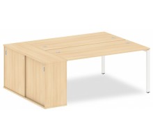 Стол письменный Metal System БП.РС-СШК-1.4 Т