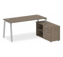 Стол письменный Metal System БА.РС-СТС-2.4 (R)