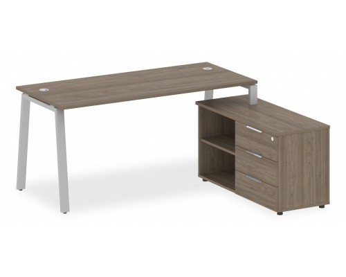 Стол письменный Metal System БА.РС-СТС-2.4 (R)