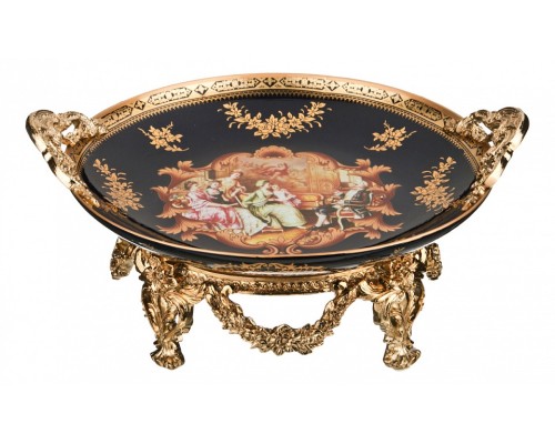 Блюдо декоративное (40х35х17 см) Art 46-1166