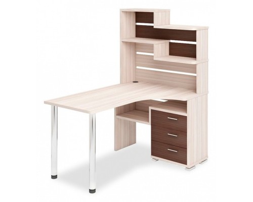 Стол компьютерный Домино СР-132-150 КШ-Ч-ПРАВ