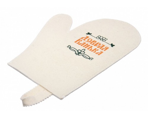 Рукавица для бани Добрая банька