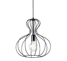 Подвесной светильник Ideal Lux Ampolla AMPOLLA-1 SP1 NERO
