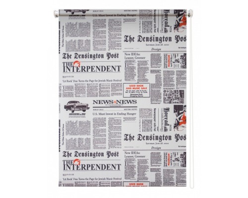 Штора рулонная (100x175 см) Ньюс