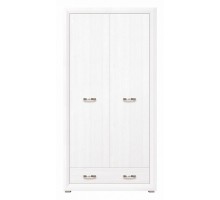 Шкаф платяной Мальта B136-SZF2D1S