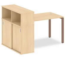 Стол письменный Metal System БП.РС-СШК-3.2 Т