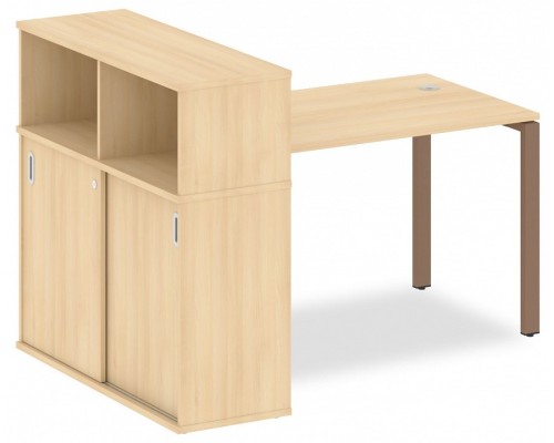 Стол письменный Metal System БП.РС-СШК-3.2 Т