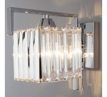 Бра Eurosvet April 10117/1 хром/прозрачный хрусталь Strotskis