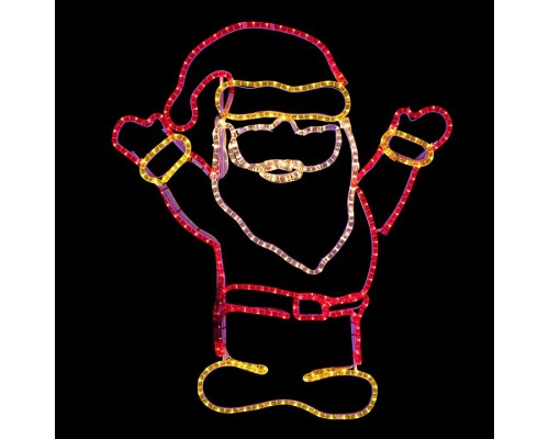 Панно световое (83x69 см) Дед Мороз Привет! NN-501 501-318