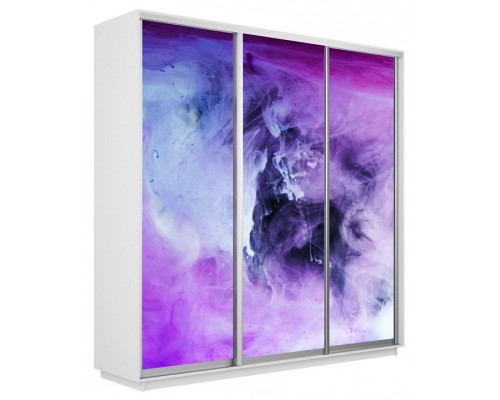 Шкаф-купе Экспресс Фото трио 1011 2400x450x2200