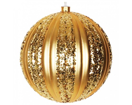 Елочный шар [25 см] Полосатый шар 502-071