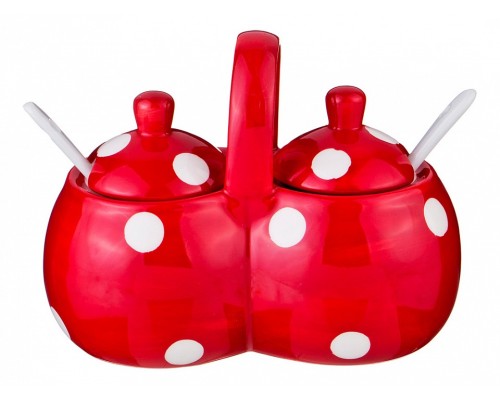 Банка для пищевых продуктов (17х10х13 см) Горошек 358-1312