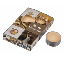 Набор из 6 свечей декоративных (4x2 см) Merry Christmas 348-441