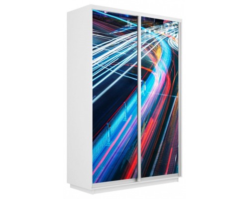 Шкаф-купе Экспресс Фото дуо 1008 1400x450x2400