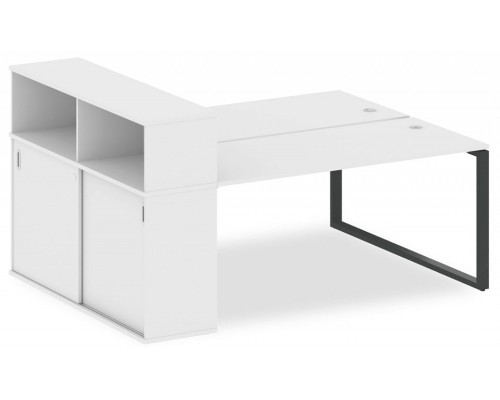 Стол письменный Metal System БО.РС-СШК-2.4 Т