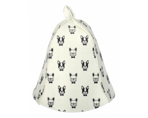 Шапка для бани универсальная Собаки