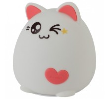 Настольная лампа-ночник Эра NLED-413 NLED-413-1W-P