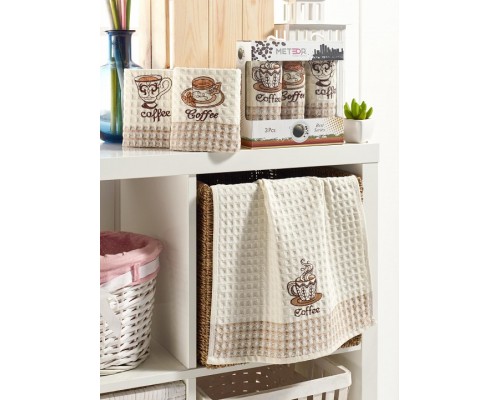 Набор из 3 полотенец для кухни LUX BEST