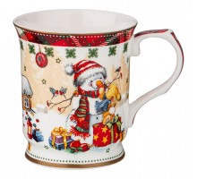 Кружка (400 мл) Снеговик 415-2114