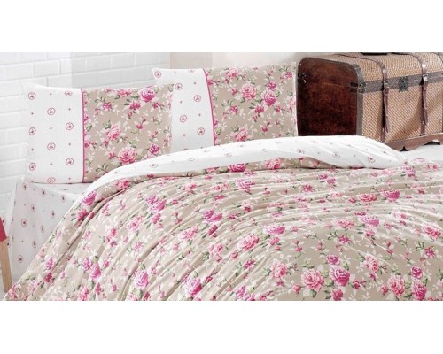 Постельное белье евростандарт Azya Kirmizi