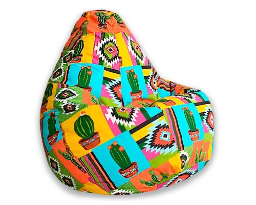 Кресло-мешок Кактус Жаккард L