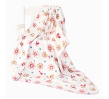 Плед (100x118 см) Цветы