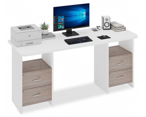 Стол письменный Домино Lite СКЛ-Прям170Р+2ТЯЛ