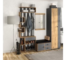 Стенка для прихожей Мини Лайт Комп.3