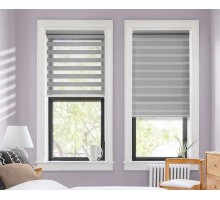 Штора рулонная (37х170 см) День-Ночь