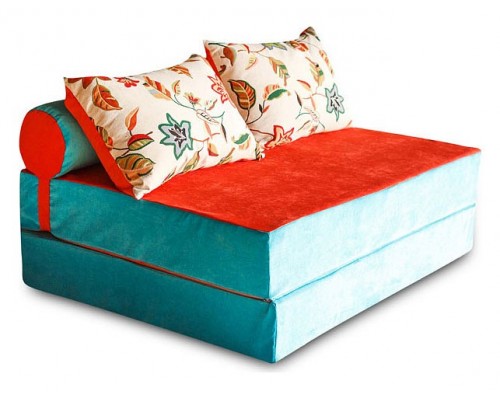 Диван PuzzleBag Бирюзовый XL