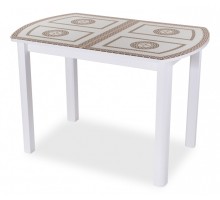 Стол обеденный Танго со стеклом