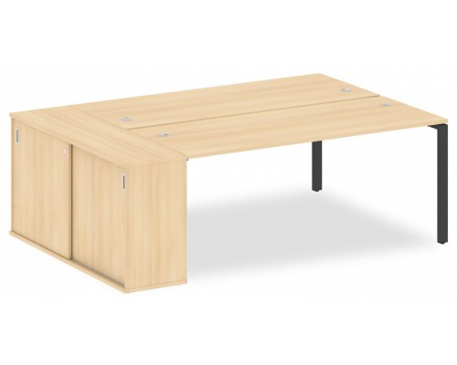 Стол письменный Metal System БП.РС-СШК-1.5 Т