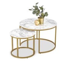 Набор из 2 столов журнальных Paola