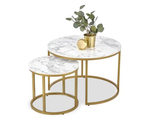 Набор из 2 столов журнальных Paola